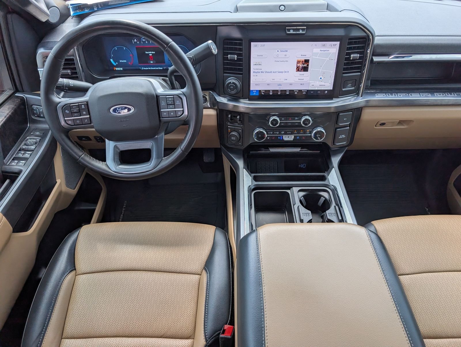 Used 2025 Race Red Ford Lariat image 6