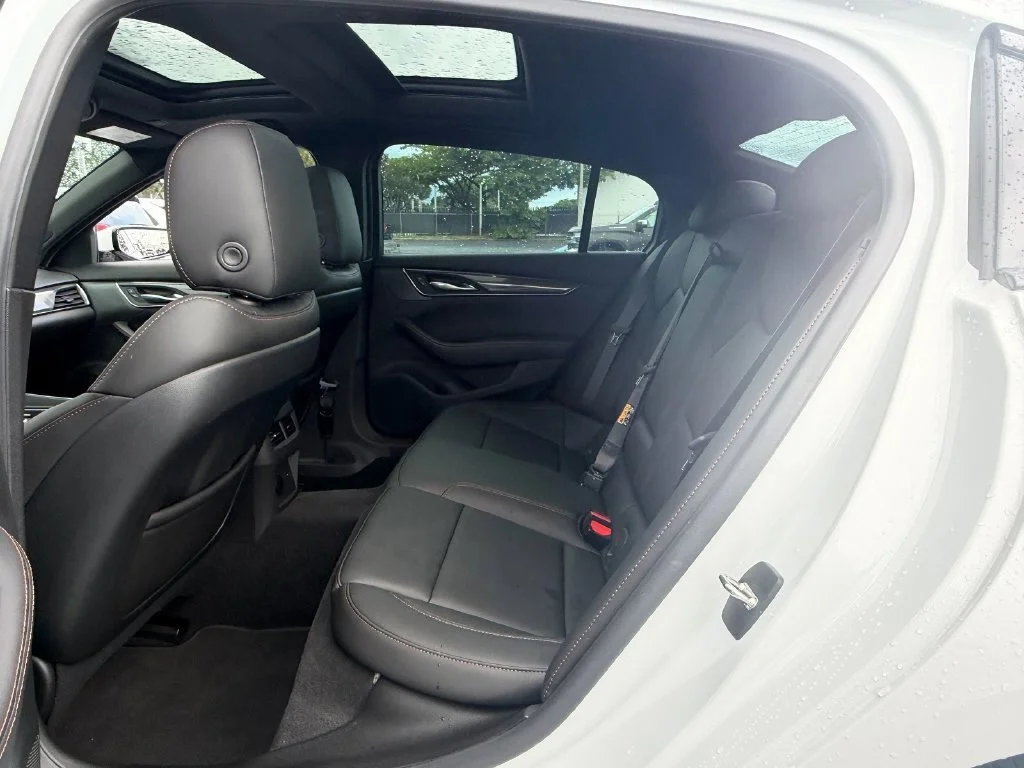Used 2025 Summit White Cadillac Sport image 11