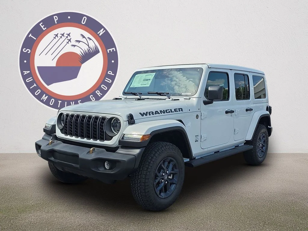 New 2026 Bright White Clear-Coat Exterior Paint Jeep  image 2
