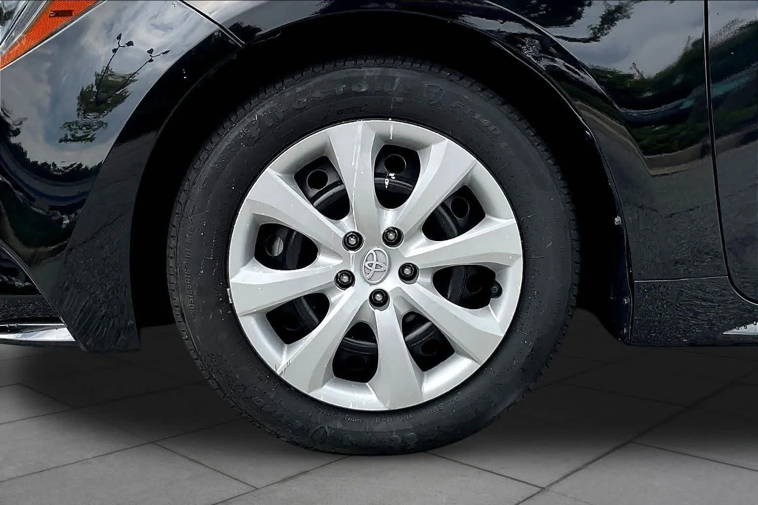 Used 2024 Midnight Black Metallic Toyota LE image 11