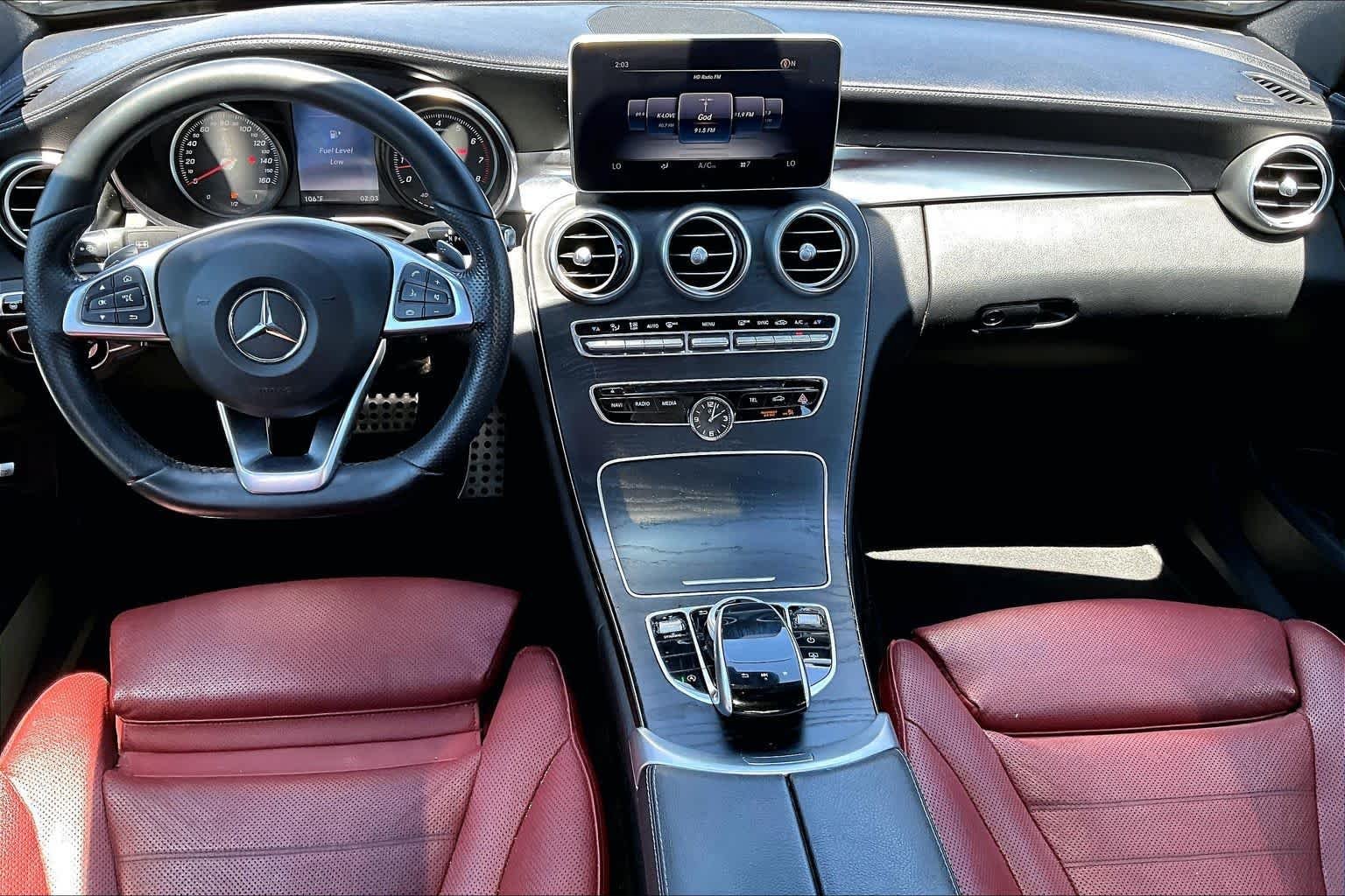 Used 2017 Obsidian Black Metallic Mercedes-Benz C 300 image 13