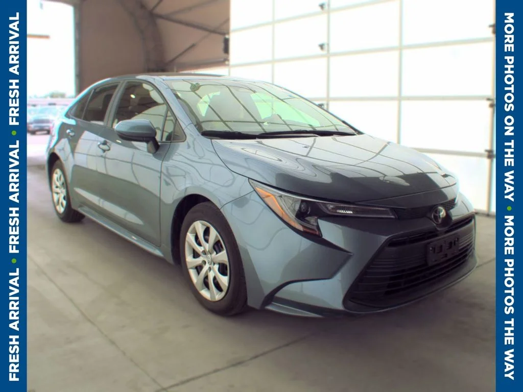 Certified Used 2025 Blue Toyota LE image 1