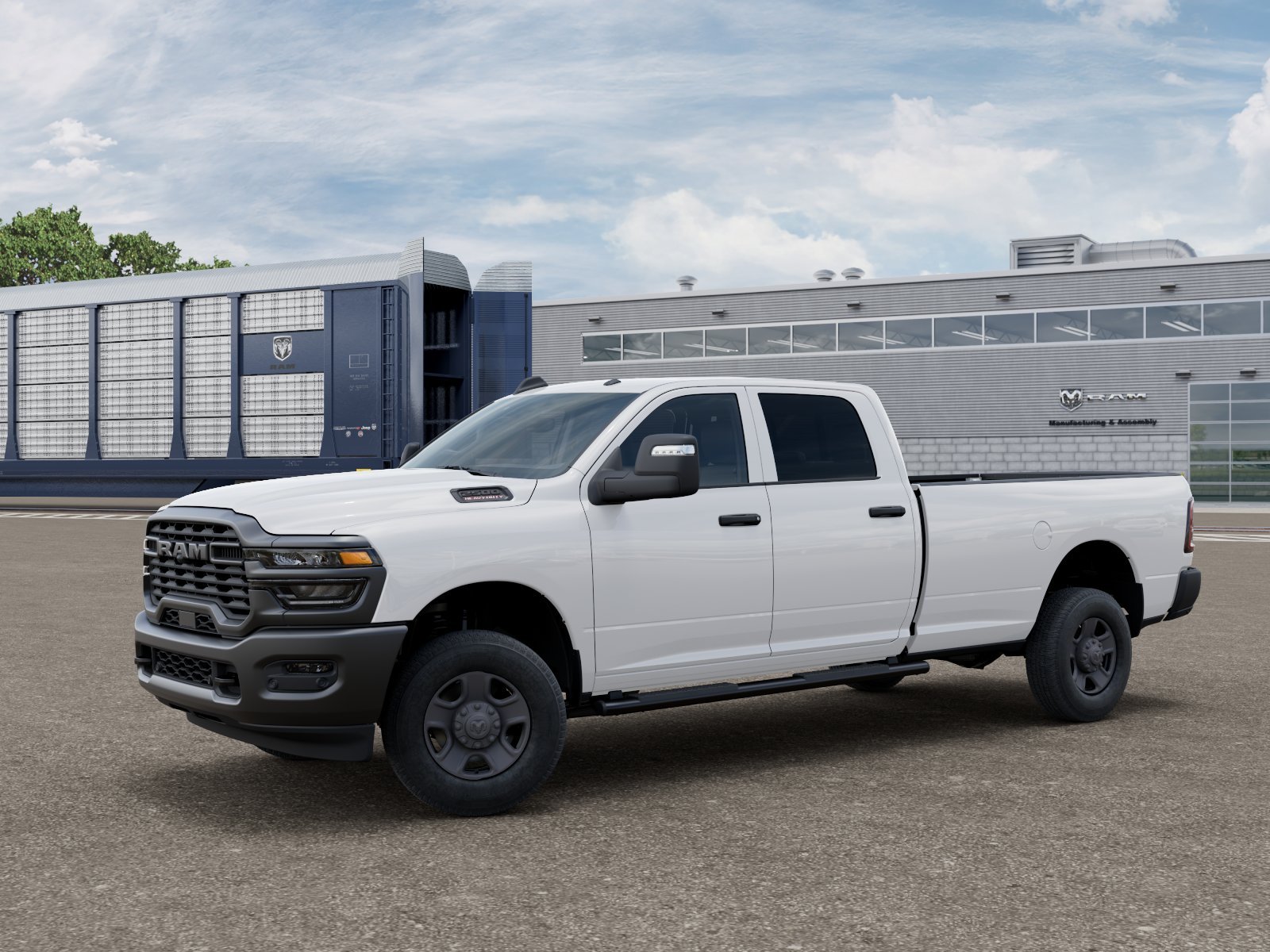 New 2026 Bright White Clear-Coat Exterior Paint RAM Tradesman image 40