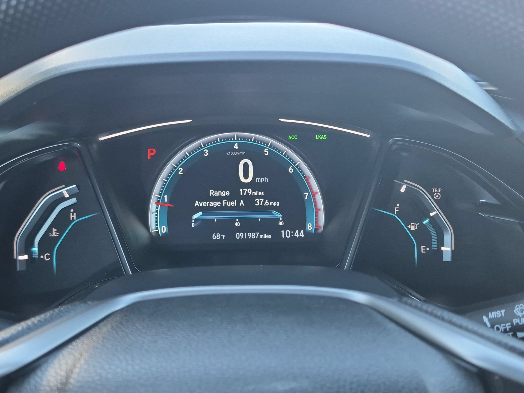 Certified Used 2019 White Orchid Pearl Honda EX Hatchback image 13