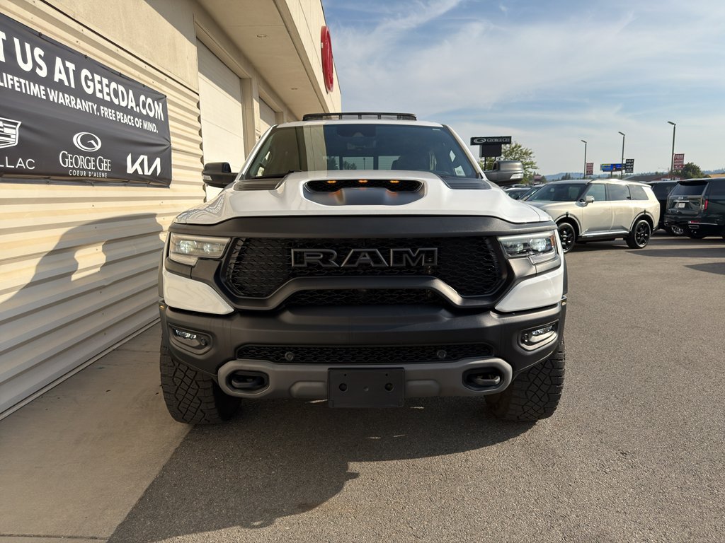 Used 2022 Bright White Clearcoat Ram TRX image 2