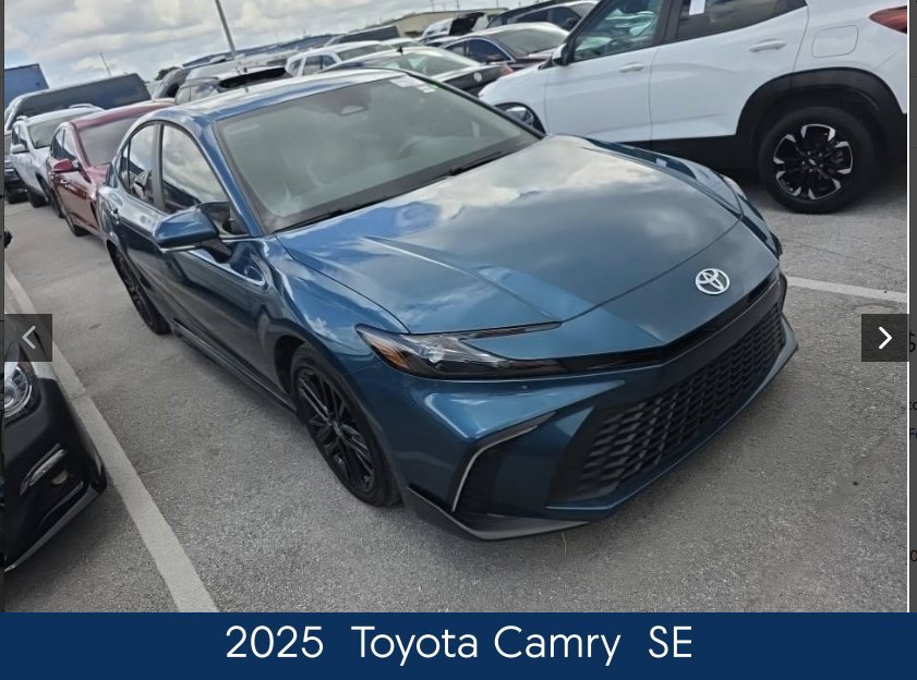 Used 2025  Toyota SE image 4