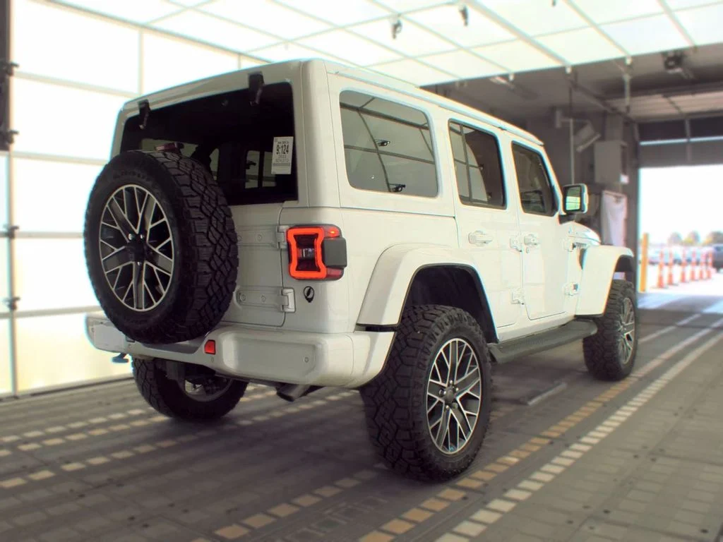 Used 2023 White Jeep Sahara 4xe image 2