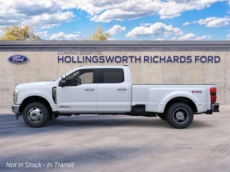 New 2026 Star White Metallic Tri-Coat Ford F-350® Lariat® image 3