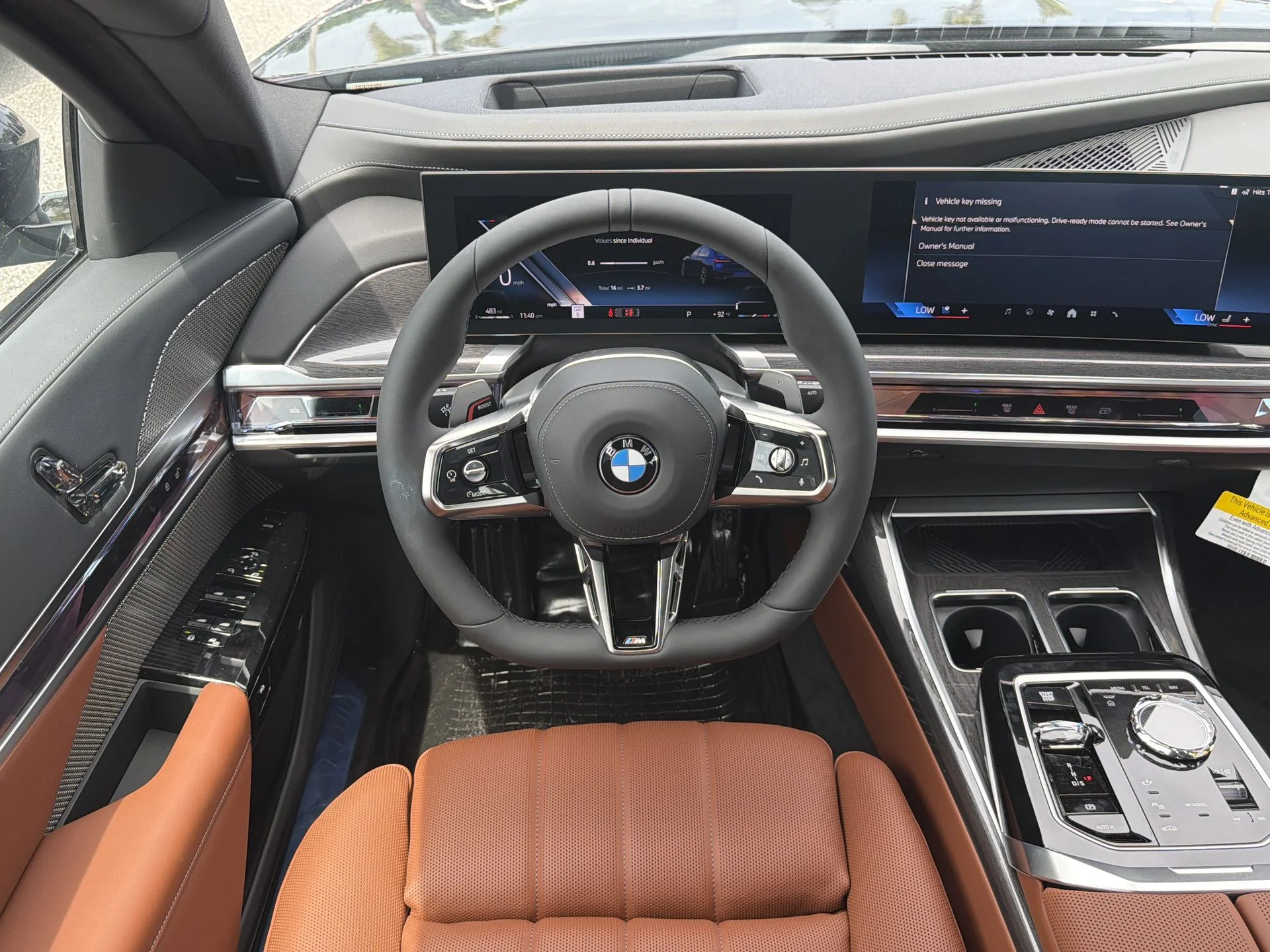 New 2026 Tanzanite Blue II Metallic BMW 740i xDrive image 15
