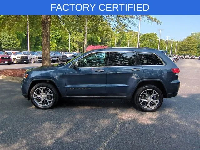 Used 2020 Blue Jeep Limited image 2