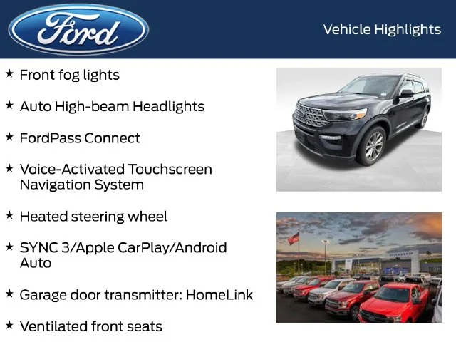 Used 2021 Black Ford Limited image 13