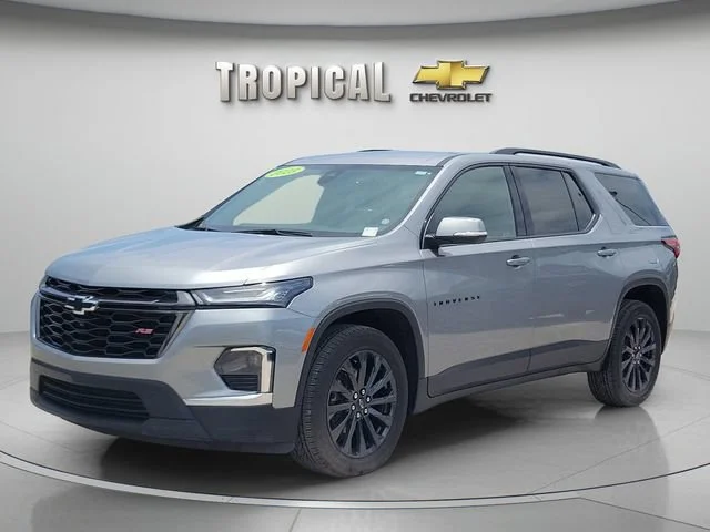 Used 2023 Sterling Gray Metallic Chevrolet RS image 1