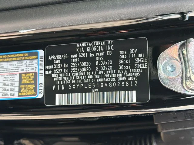 New 2027 Black Kia SX-Prestige image 25