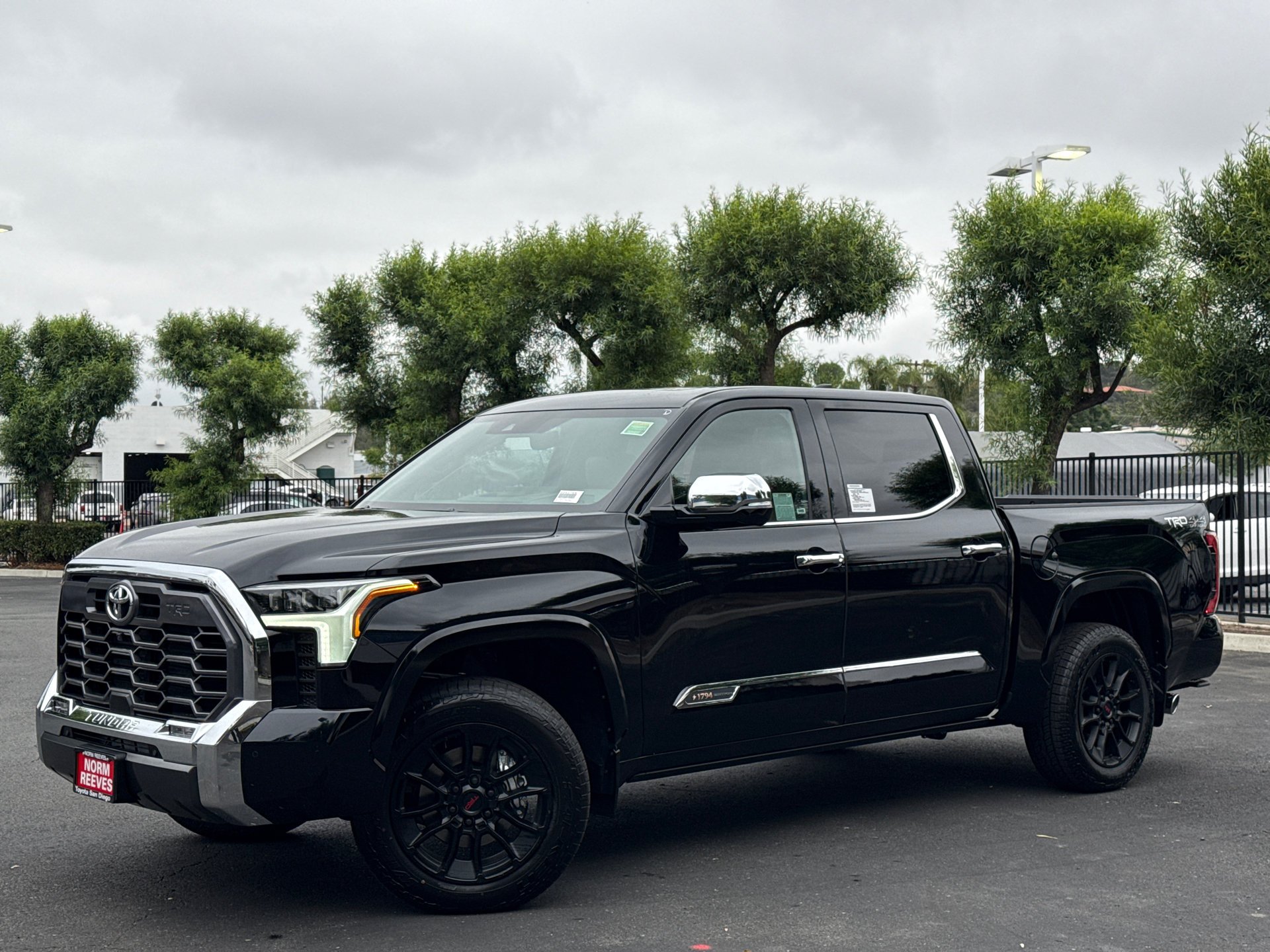 New 2026 Midnight Black Metallic Toyota  1794 Edition image 2