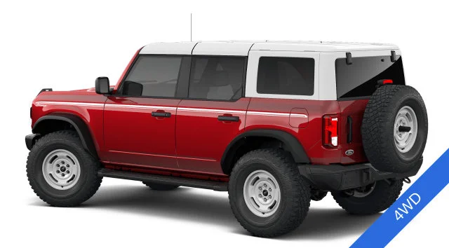 New 2026 Ruby Red Metallic Tinted Clearcoat Ford Heritage Edition image 2