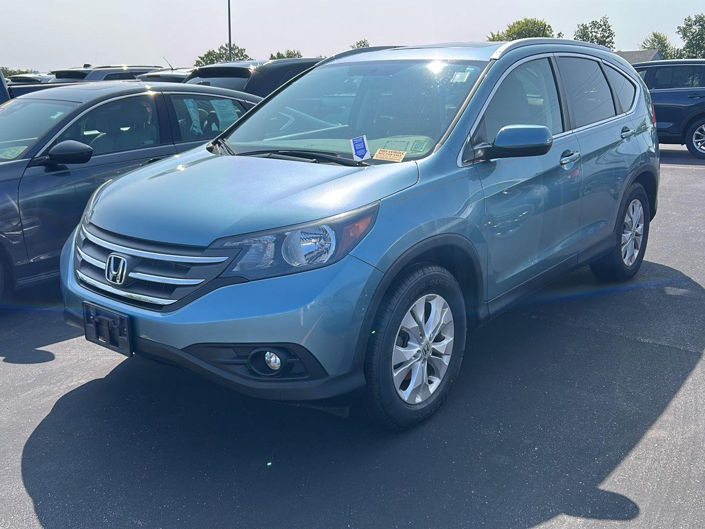Used 2014 Twilight Blue Metallic Honda EX-L image 3