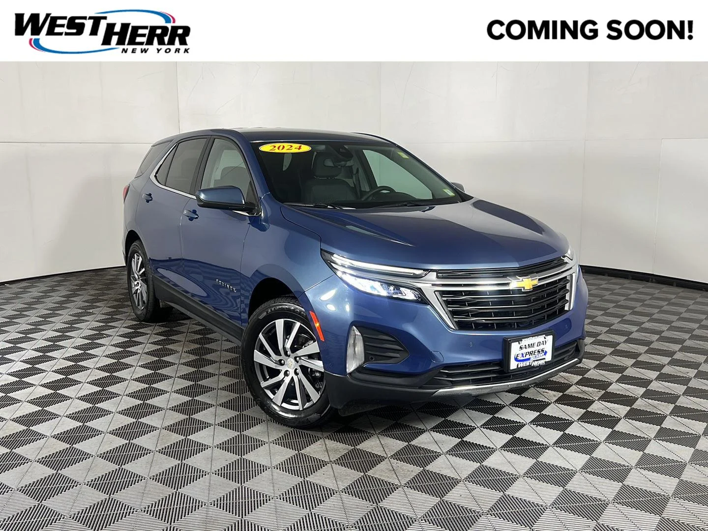 Used 2024 Lakeshore Blue Metallic Chevrolet LT image 1