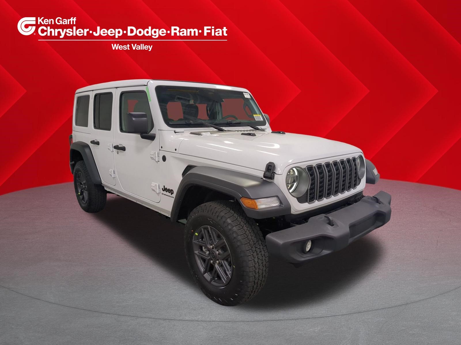 New 2027 Bright White Clear-Coat Paint Jeep Sport S image 1