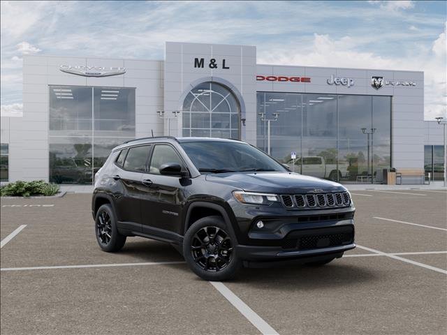 New 2026 Diamond Black Crystal Pearl-Coat Exterior Paint Jeep Latitude Altitude image 1