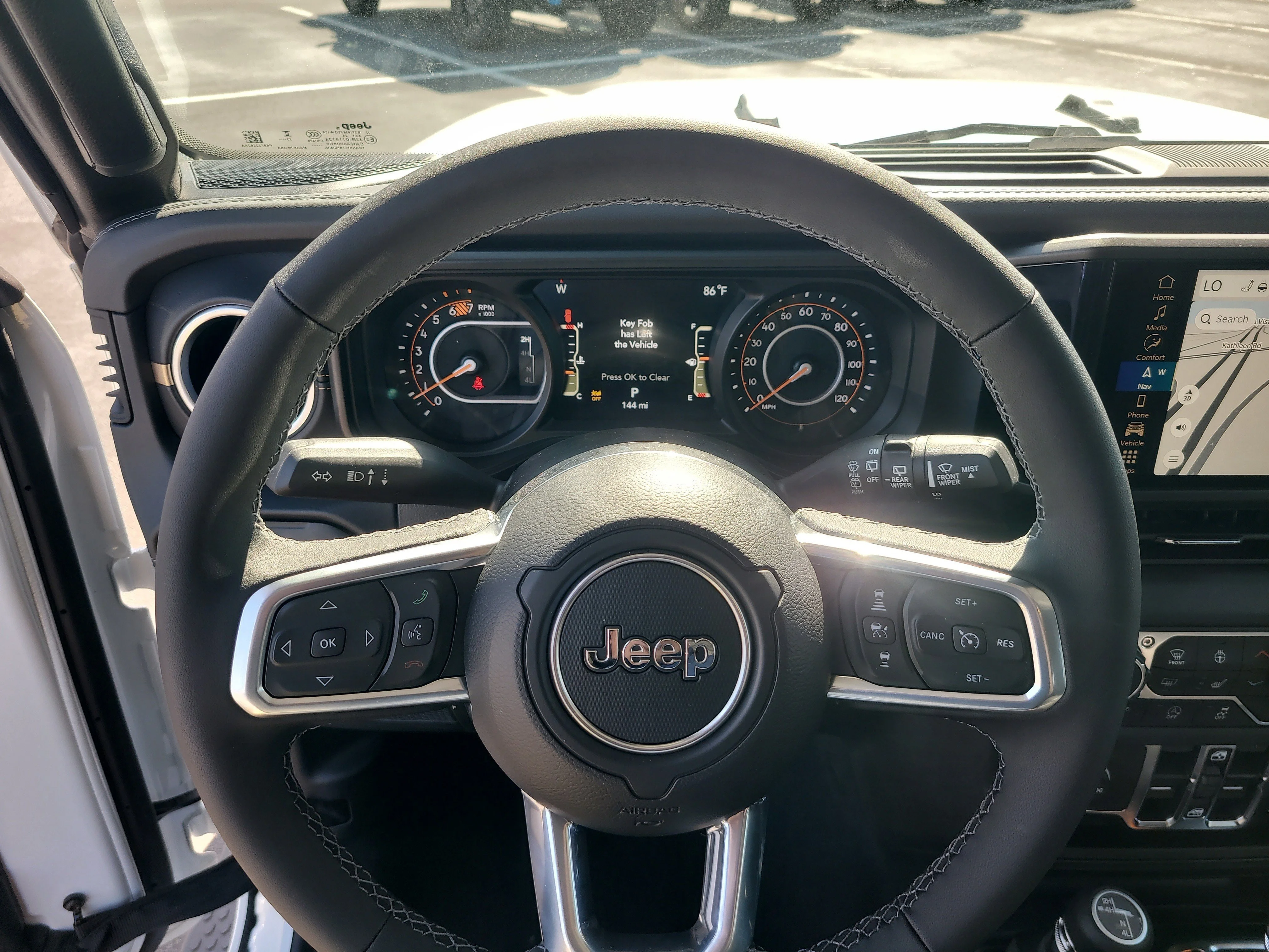 New 2026 Bright White Clearcoat Jeep Sahara image 19
