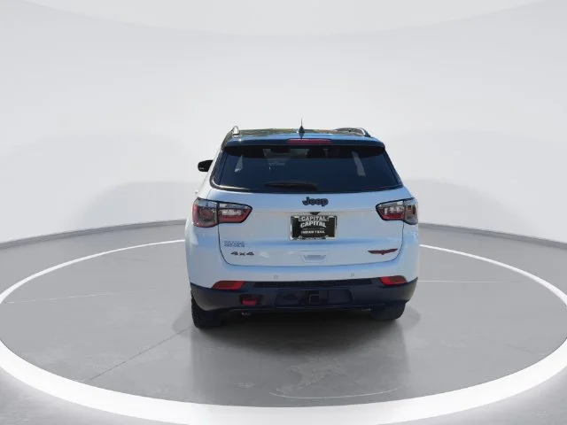 Used 2025 White Jeep Trailhawk image 7