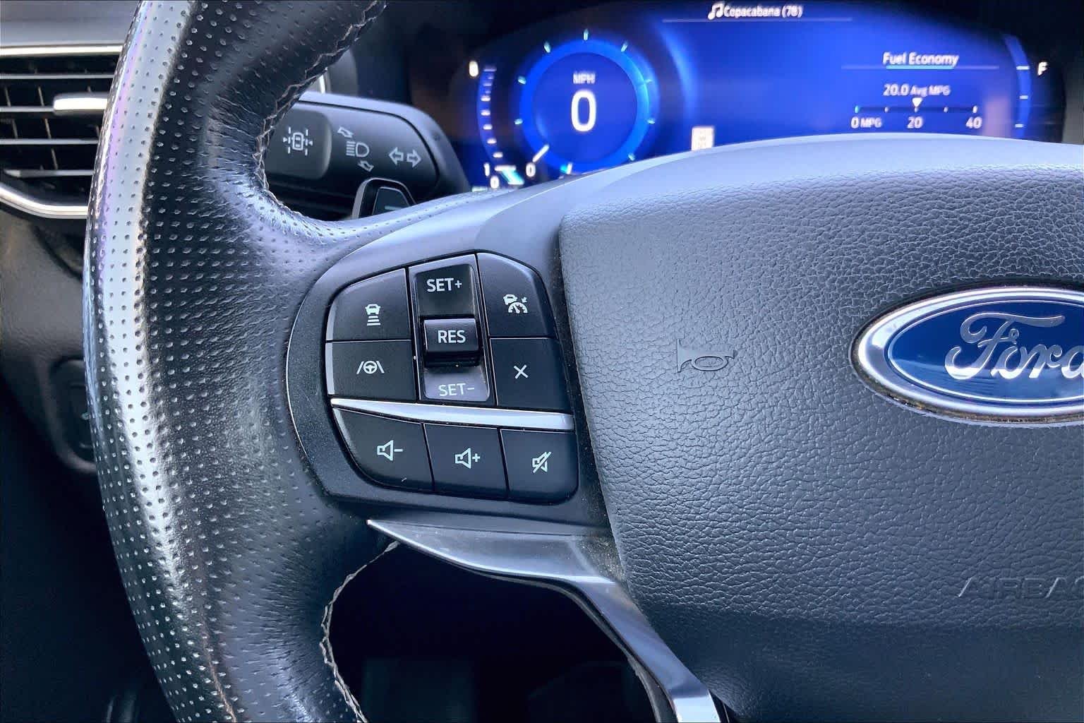 Used 2020 Agate Black Metallic Ford ST image 24
