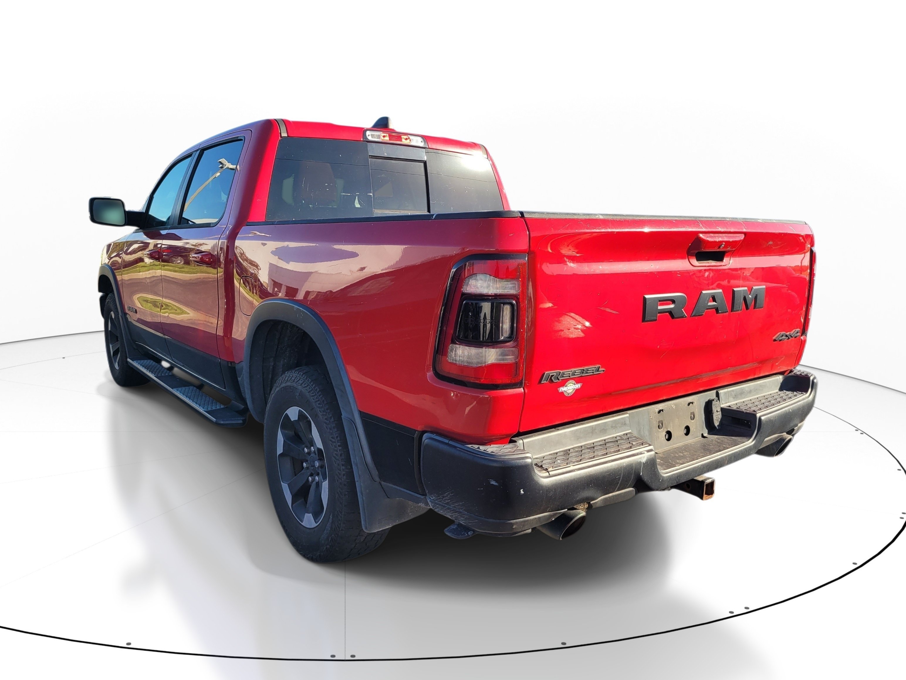 Used 2020 Flame Red Clearcoat Ram Rebel image 6