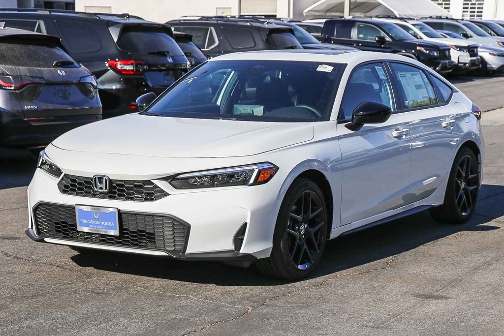 New 2026 Platinum White Pearl Honda Sport image 3