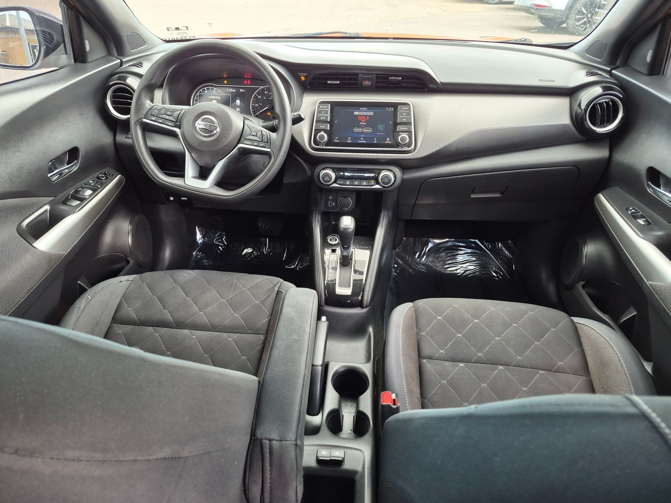 Used 2019 Monarch Orange/Super Black Nissan SV image 28