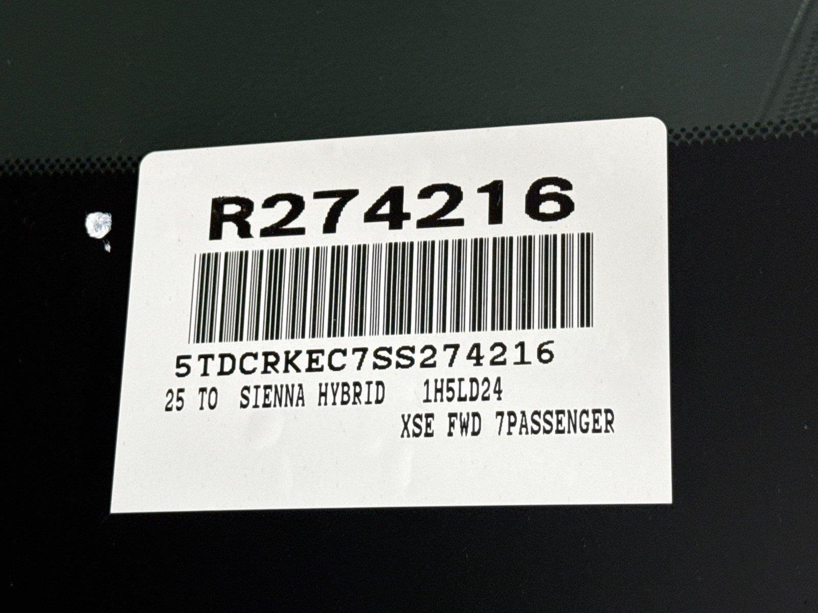 Certified Used 2025 Cement Toyota XSE 7-Passenger image 50
