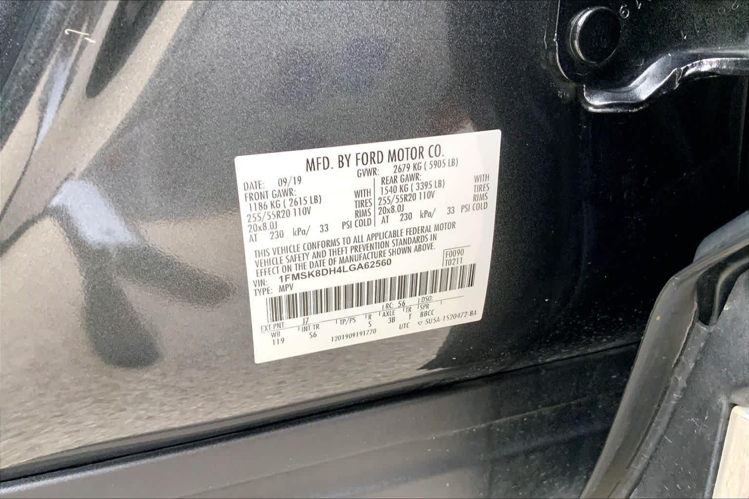Used 2020 Magnetic Metallic Ford XLT image 34