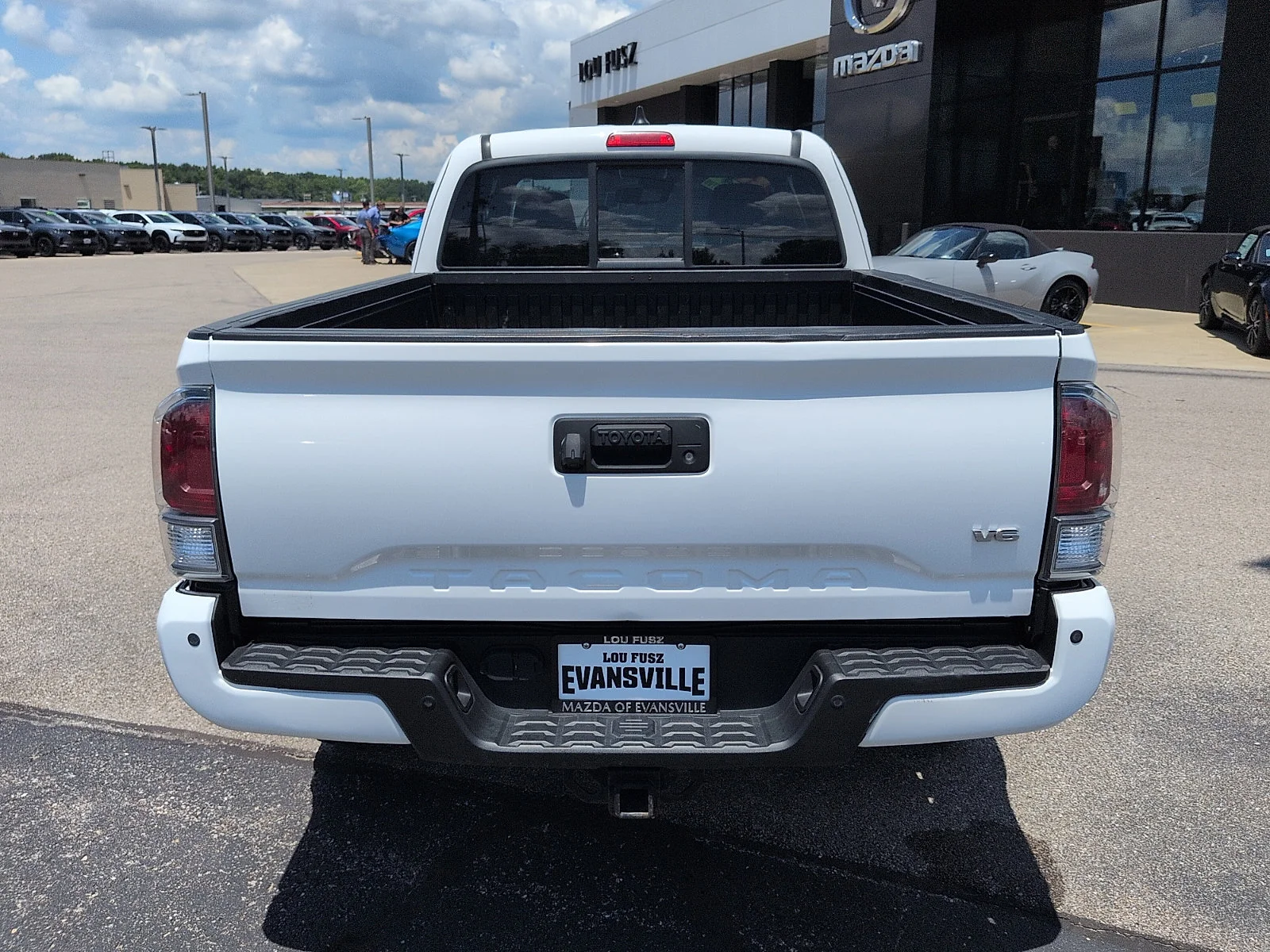 Used 2021 Super White Toyota TRD Off Road image 6