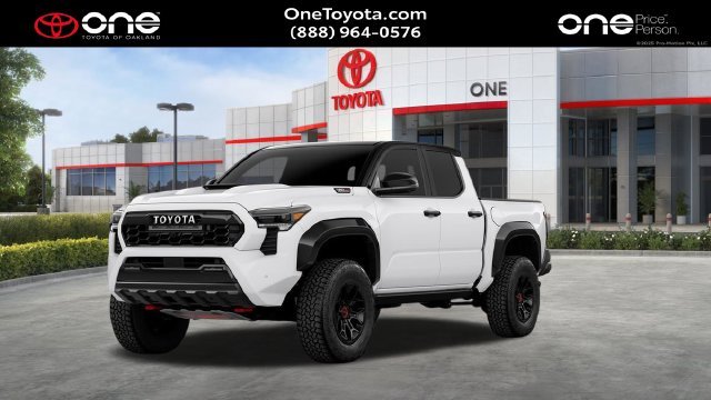 New 2026 Ice Cap with Black roof Toyota Tacoma TRD Pro image 2