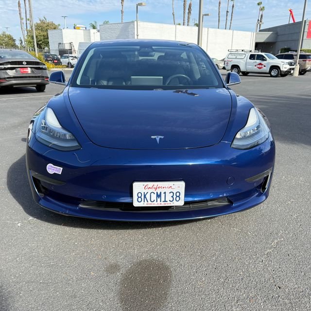 Used 2019 Blue Tesla Standard Range Plus image 32