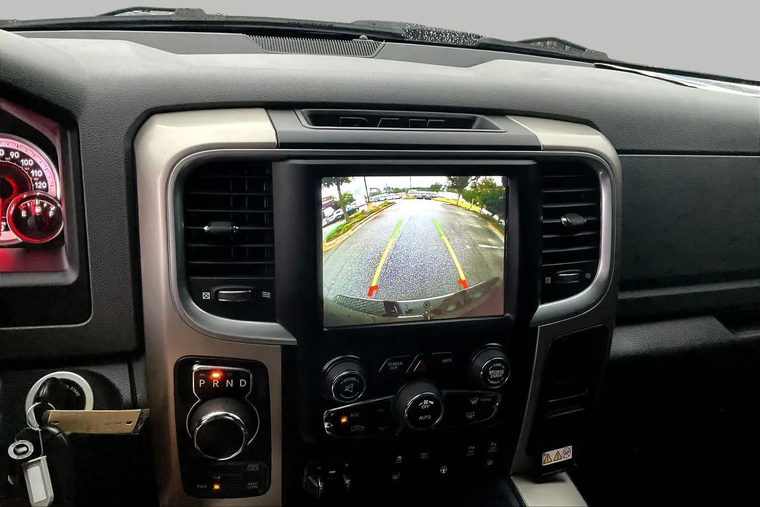 Used 2018 Granite Crystal Metallic Clearcoat Ram SLT image 25