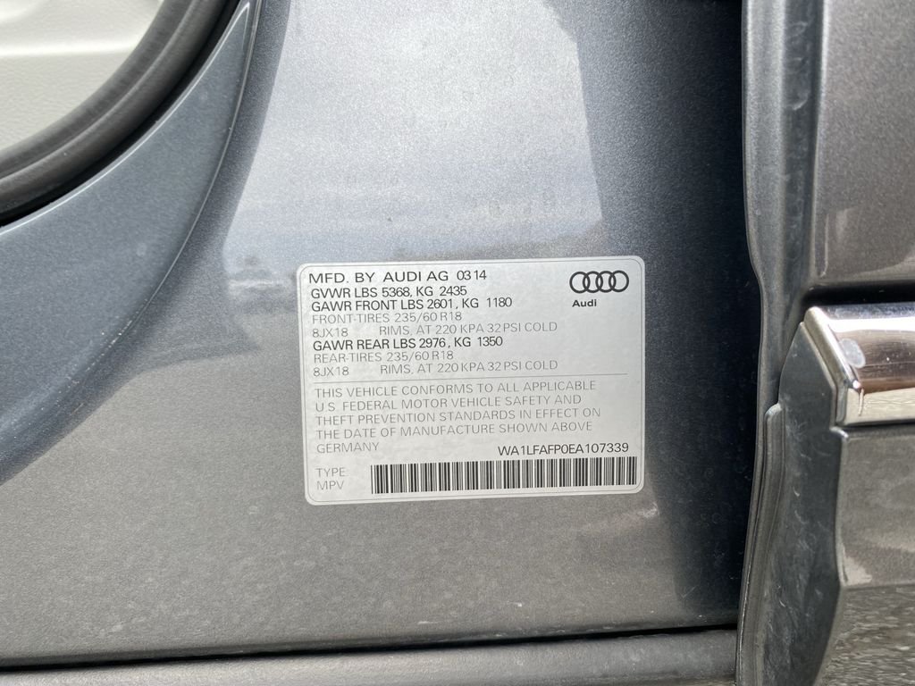 Used 2014 Ibis White Audi 2.0T Premium Plus image 38