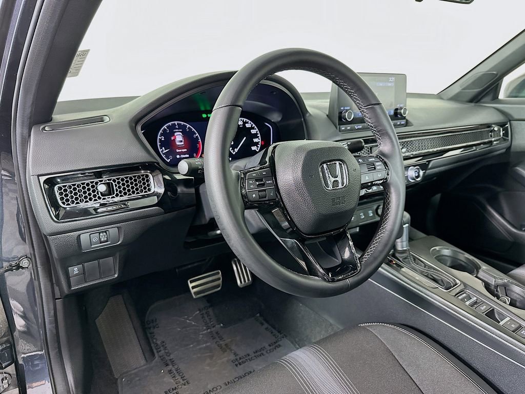Certified Used 2025 Meteorite Gray Metallic Honda 4D SPORT image 40