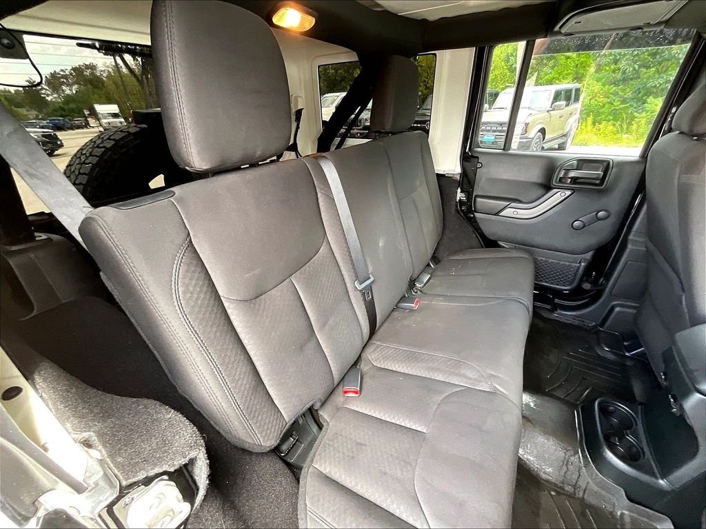 Used 2017 Black Clearcoat Jeep Unlimited Sport image 15