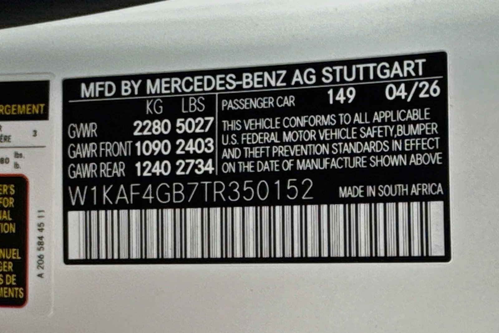New 2026 Polar White Mercedes-Benz C 300 image 30