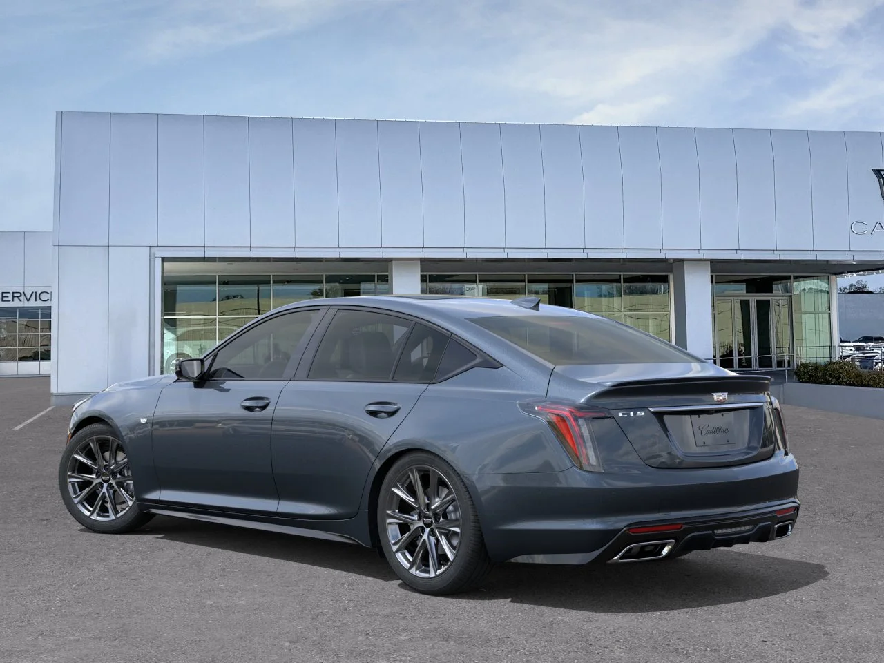 New 2026 Deep Space Metallic Cadillac Sport image 3