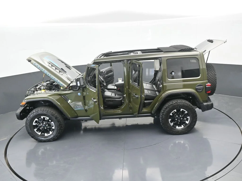 Used 2024 Sarge Green Clearcoat Jeep Rubicon 4xe image 74