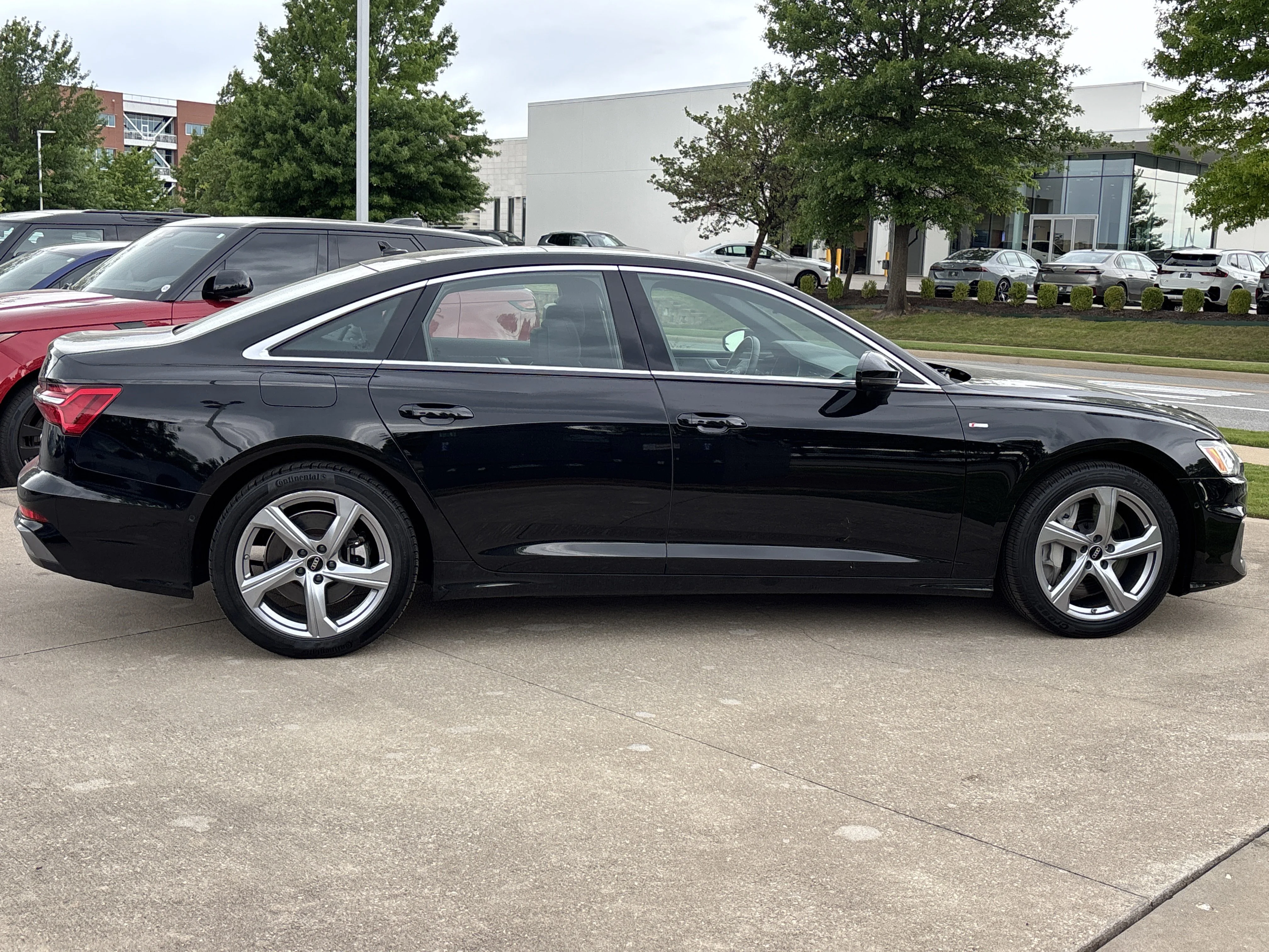 Used 2024 Brilliant Black Audi 55 Premium Plus AWD image 2