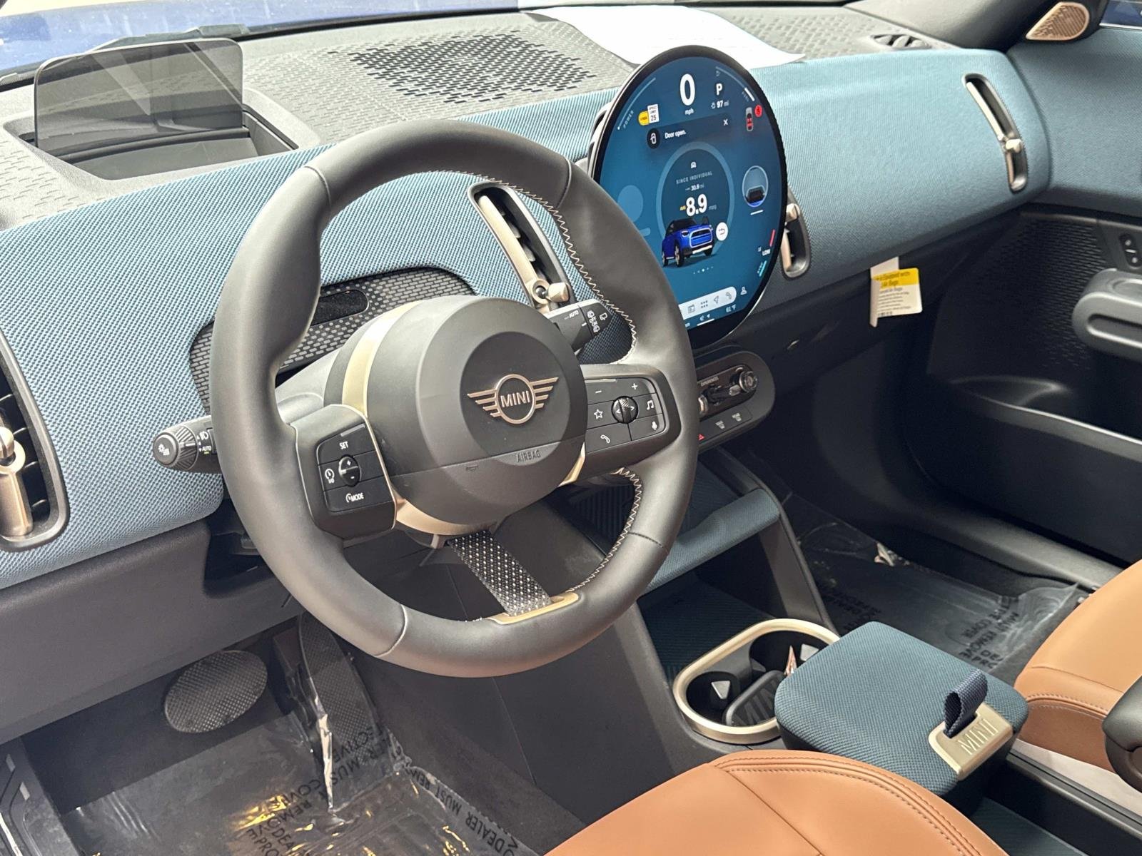Used 2025 Blazing Blue Metallic MINI S ALL4 image 16