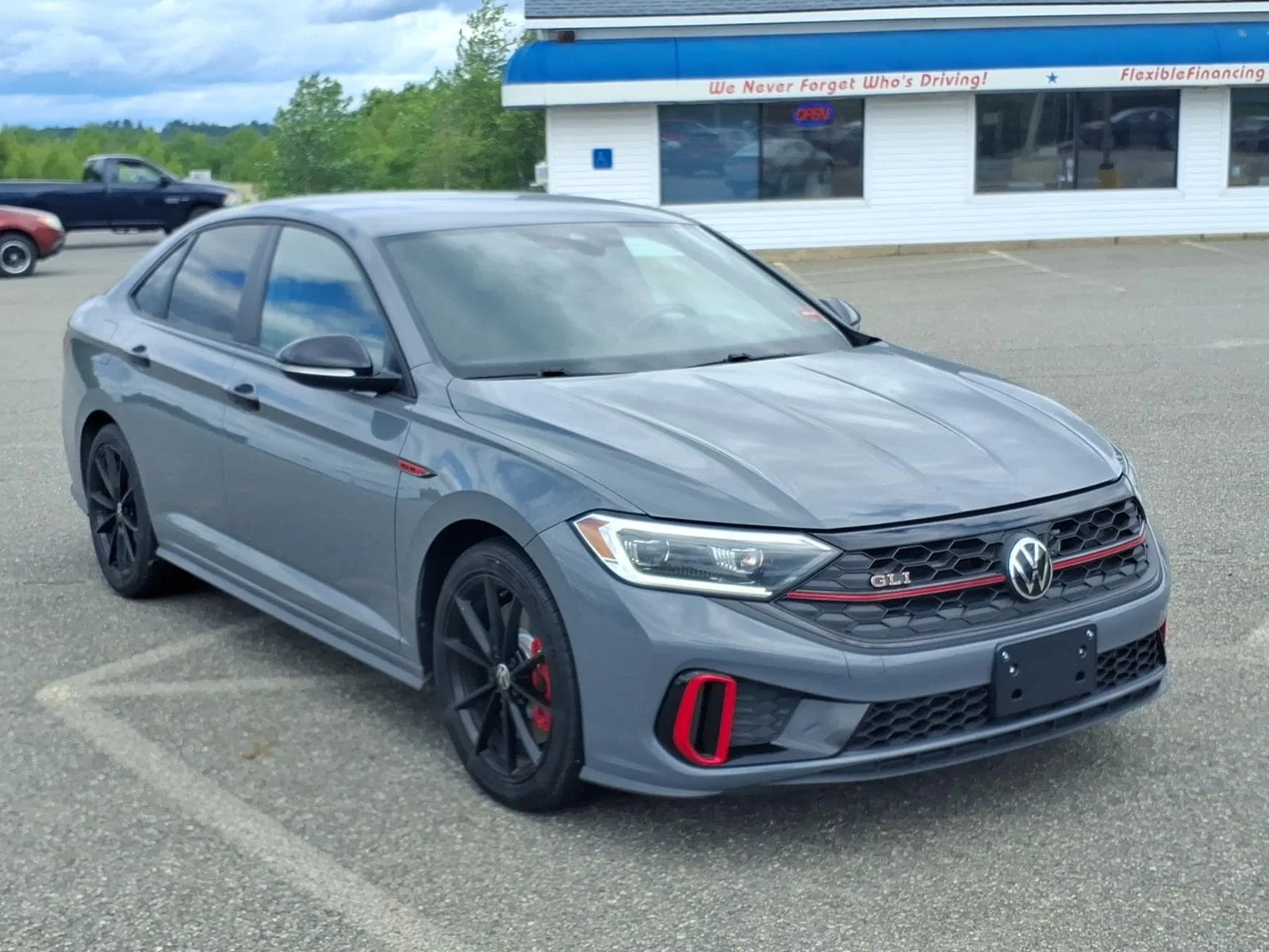 Used 2024 Gray Volkswagen GLI image 3