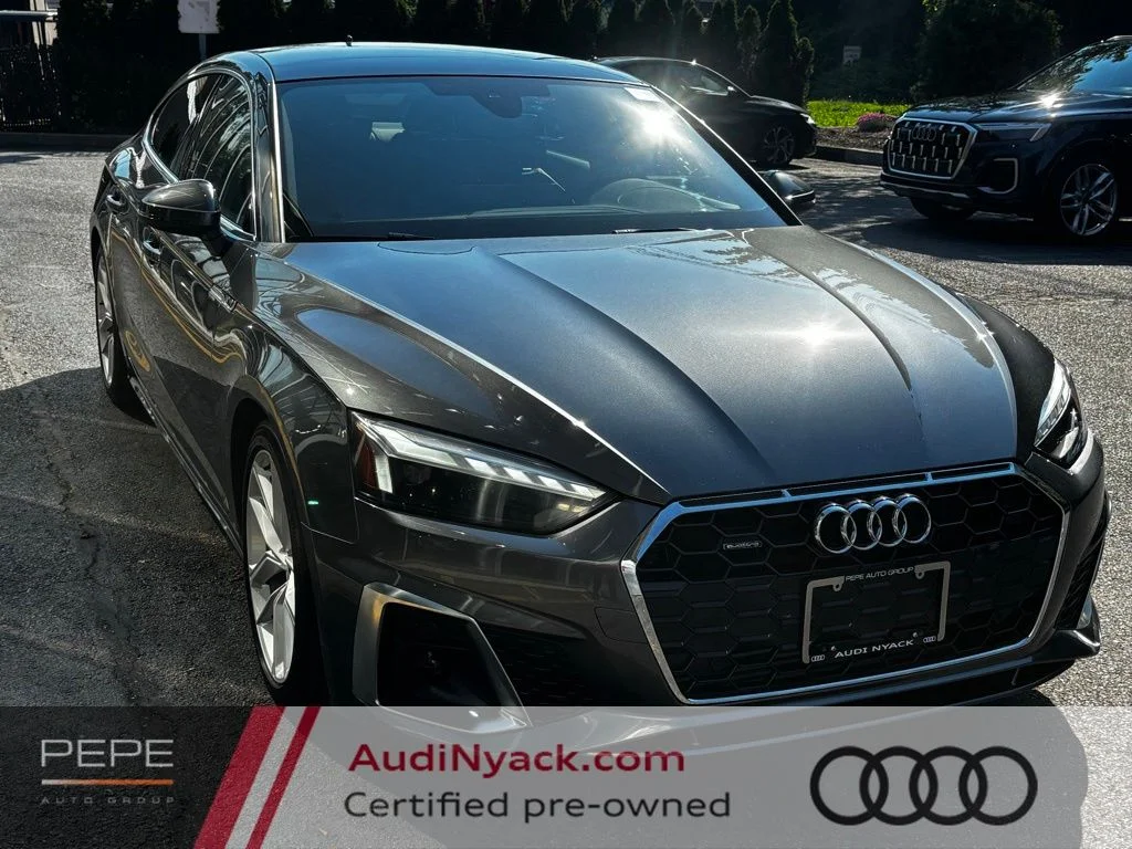 Certified Used 2023 Gray Audi 45 S line Premium image 3