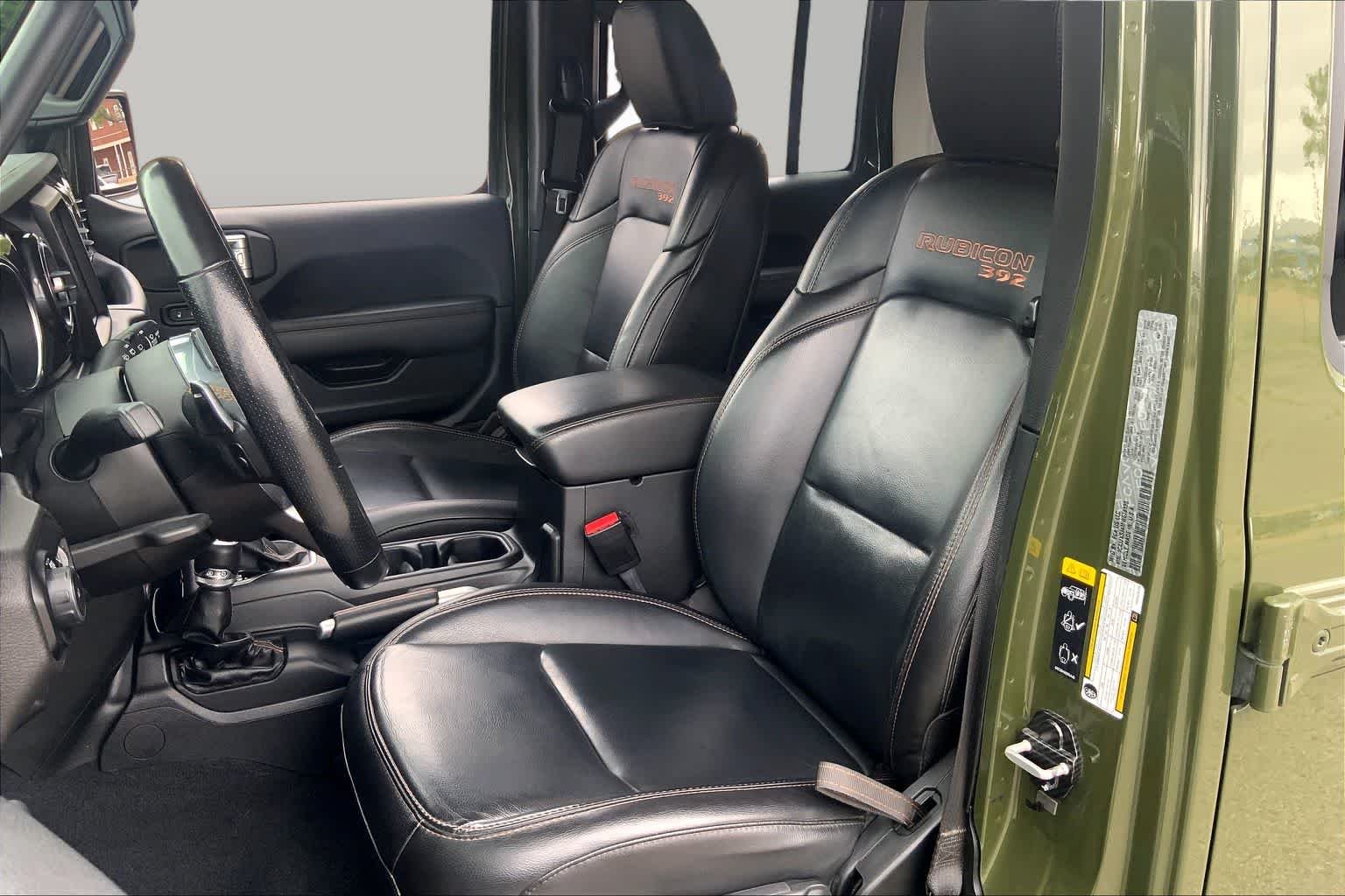Used 2021 Sarge Green Clearcoat Jeep Unlimited Rubicon 392 image 7