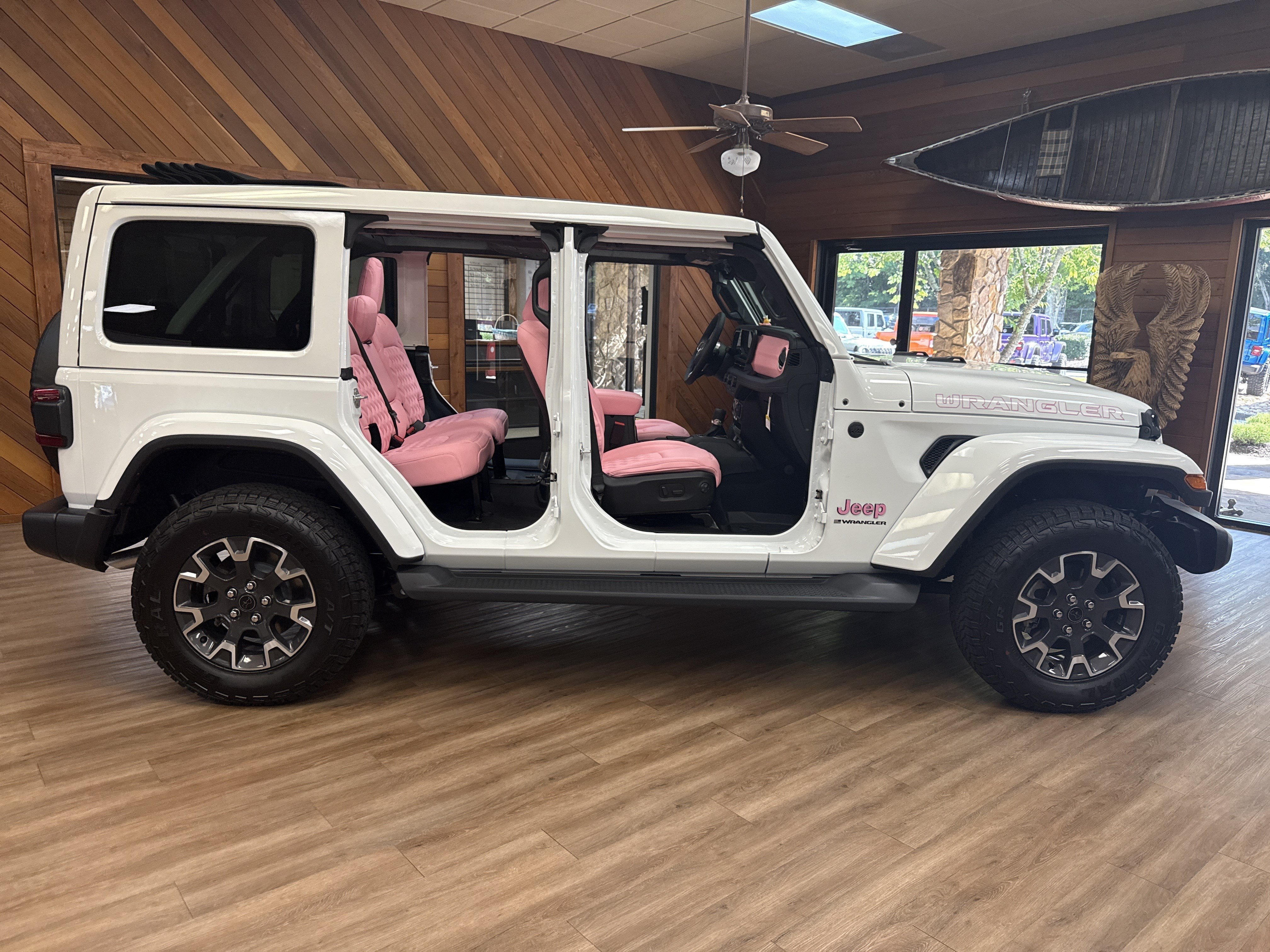 New 2026 Bright White Clearcoat Jeep Sahara image 8