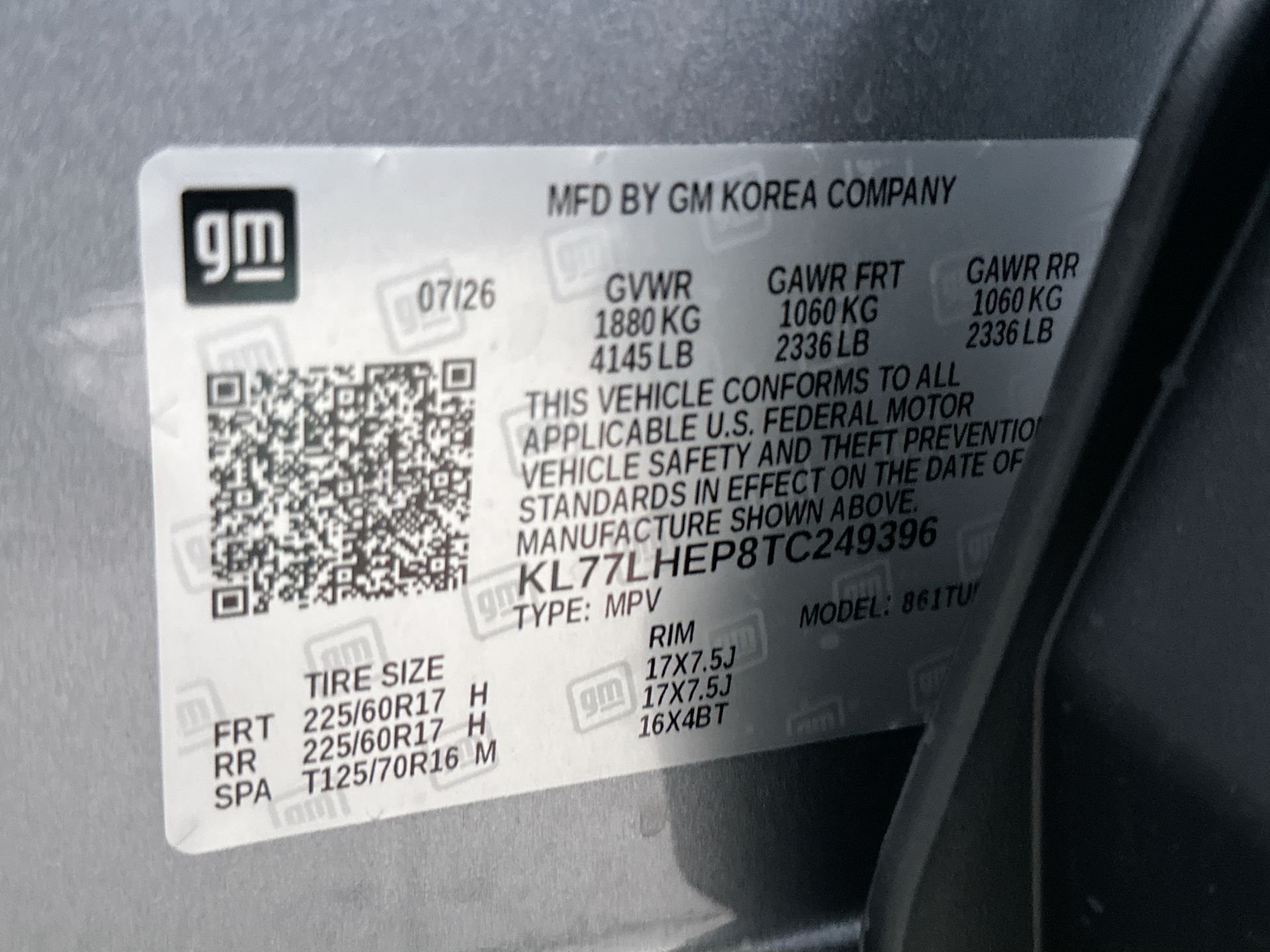New 2026 Sterling Gray Metallic Chevrolet LT image 61
