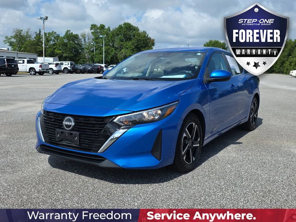 Used 2024 Blue Nissan SV image 2
