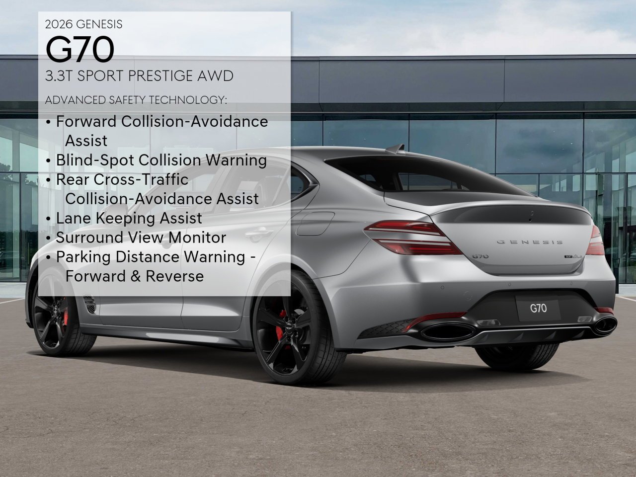 New 2026 Savile Silver Genesis 3.3T SPORT PRESTIGE image 7